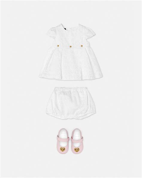 baby versace set|Versace baby clothes girl.